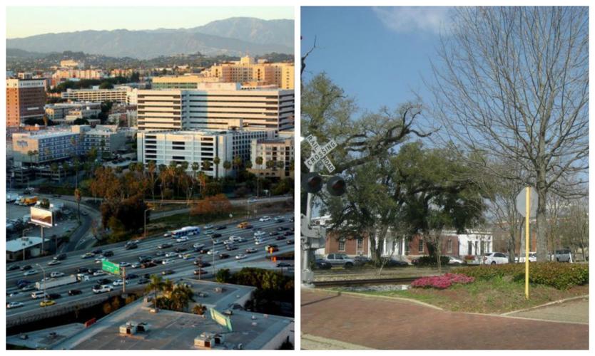 #4. Los Angeles-Long Beach-Anaheim, California and Hammond, Louisiana