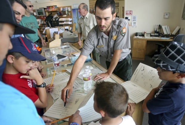 Children earn their stripes at park   