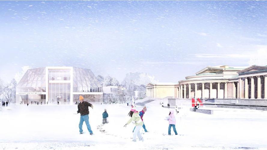 Albright-Knox Art Gallery rendering expansion