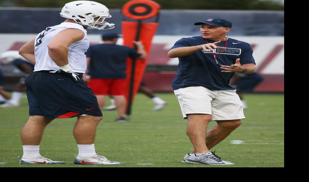 Arizona Wildcats football practice