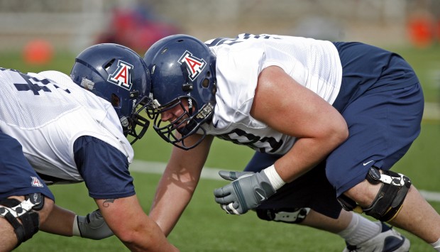 Spring football practice
