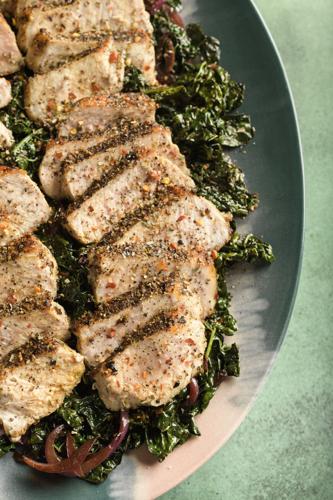 Food-MilkStreet-Pork Kale Skillet