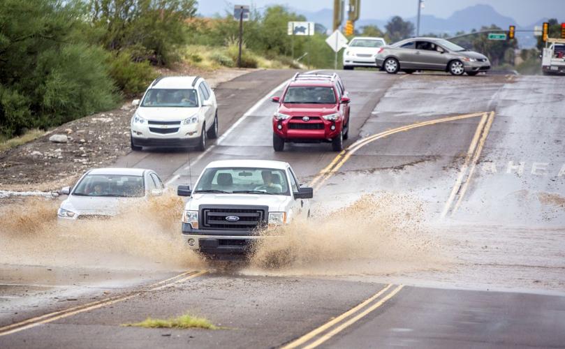 October rain and hail storms