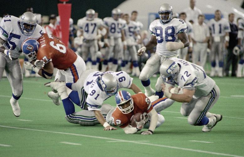 American Bowl Broncos Seahawks 1990
