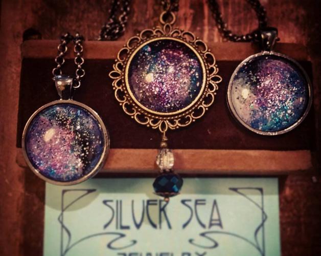 Galaxy necklaces