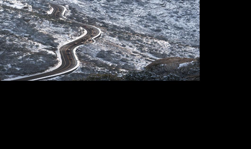 2. Catalina Highway is closed due to snow
