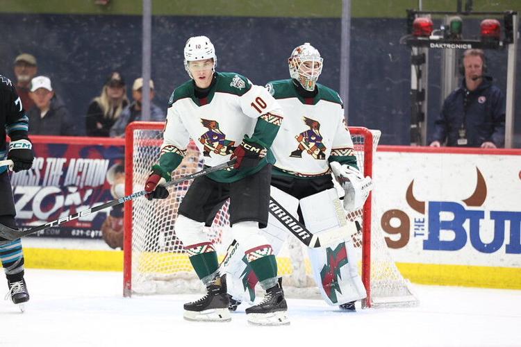 Tucson Roadrunners' Maveric Lamoureux