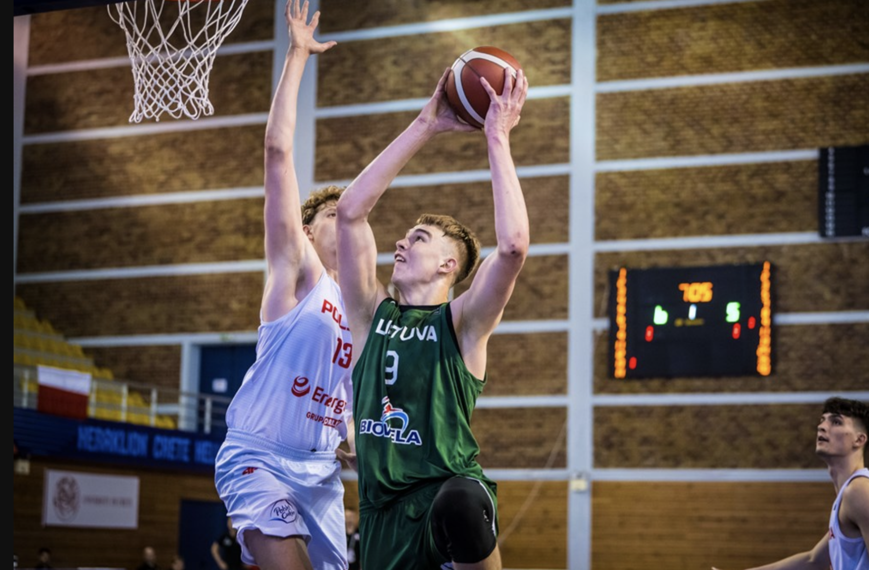 Arizona's Motiejus Krivas Has 16 Points As Lithuania Finishes U20 Group ...