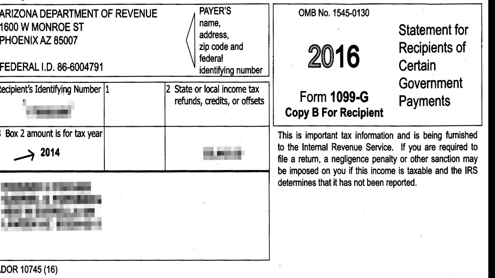 Arizona sent out wrong state refund tax forms to 580,000 ...