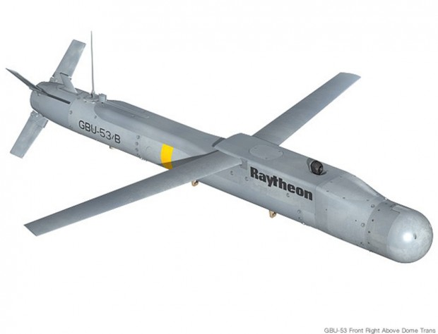 Raytheon's thin bomb hits moving target on first try    