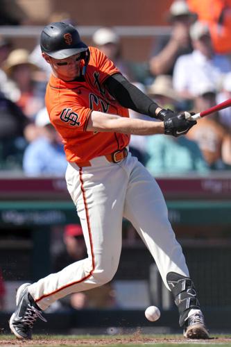 Reds Giants Spring Baseball