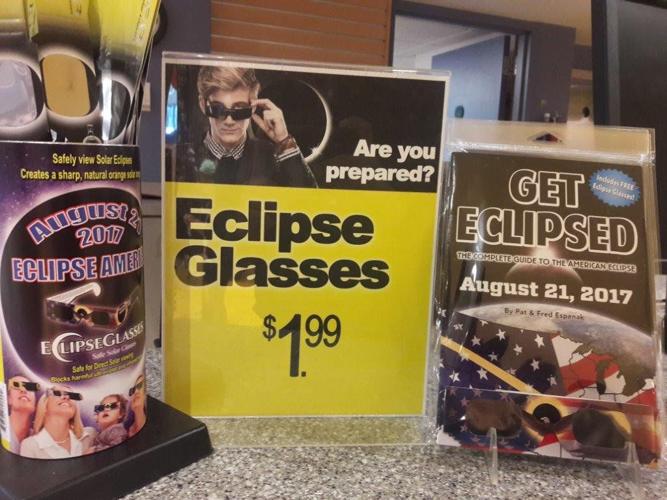 Sunglasses for viewing the eclipse