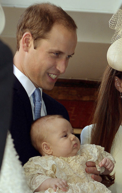 Christening of Britain's Prince George