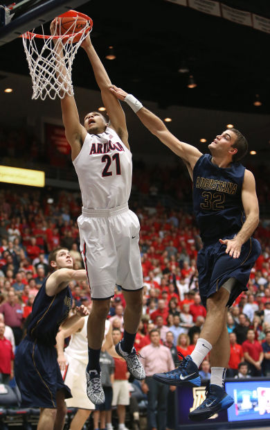 Arizona vs. Augustana men's college basketball