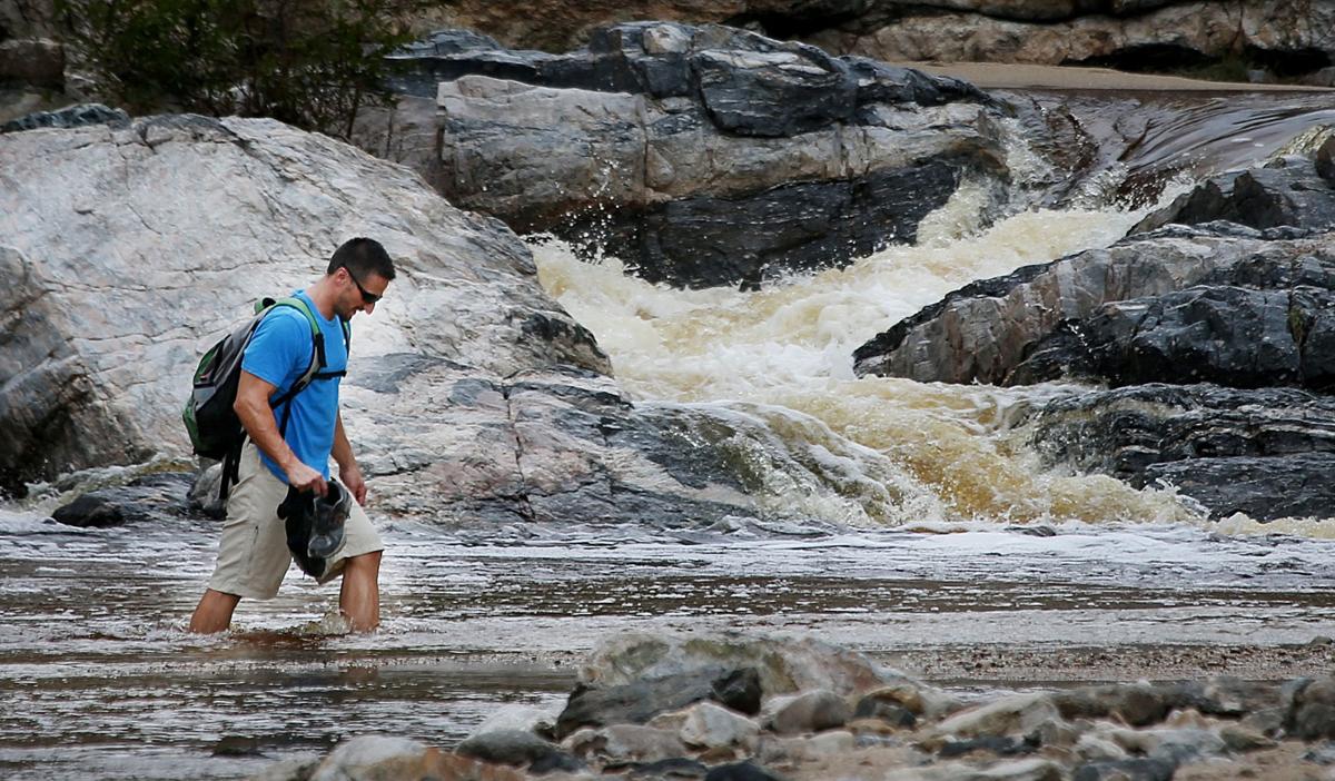 Fun in the monsoon runoff