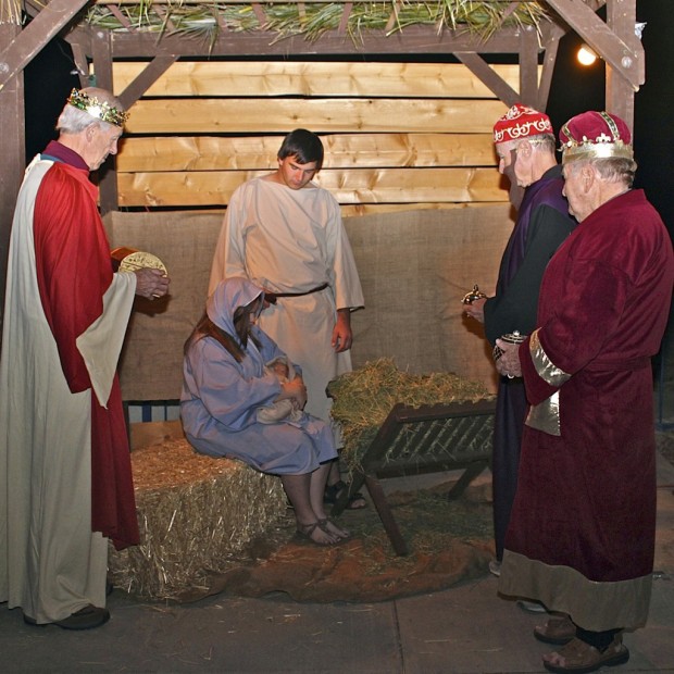 Church group stages Nativity re-enactment    