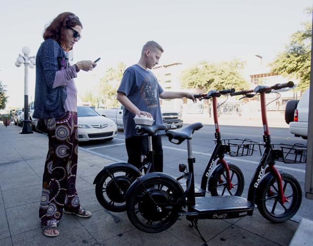 E-scooters in Tucson