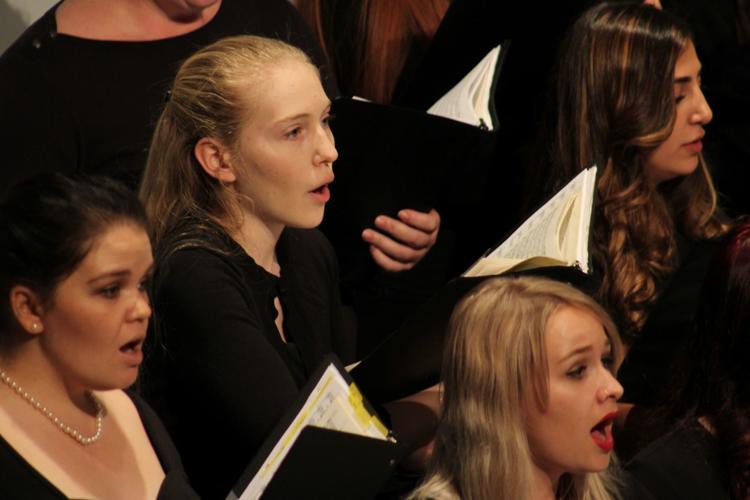 PCC Chorale and College Singers under the direction of Jonathan Ng
