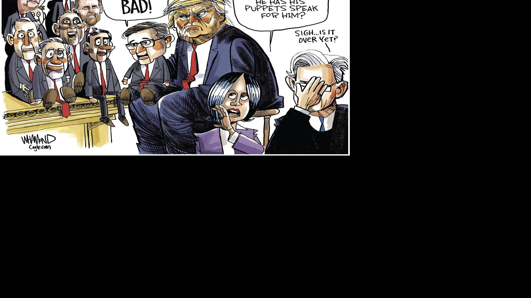 Dave Whamond: Puppets for Trump