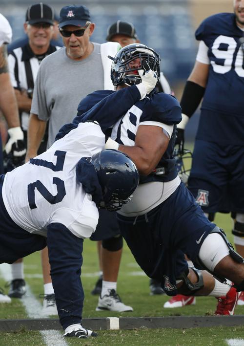 Arizona Wildcats football practice