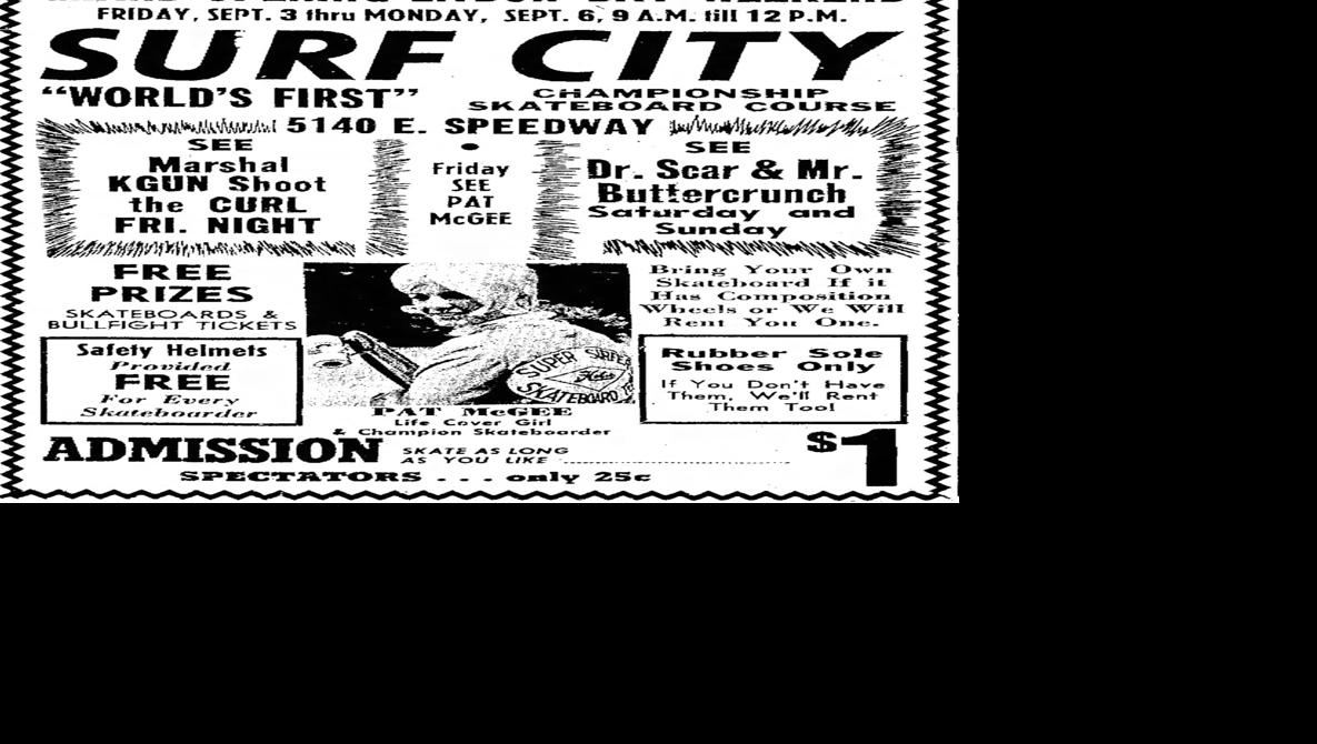 Surf City Skatepark Ad