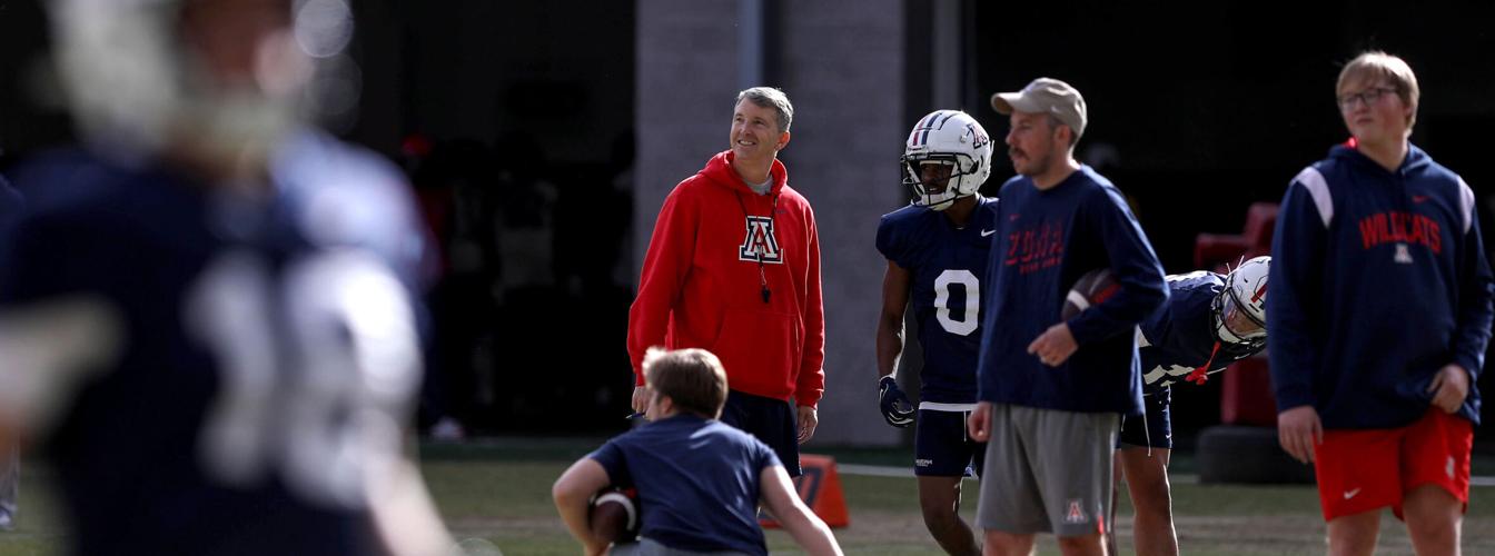 University of Arizona football practice