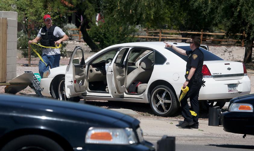 Police chase robbery suspect