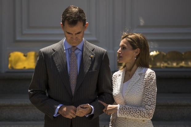 Princess Letizia, Crown Prince Felipe