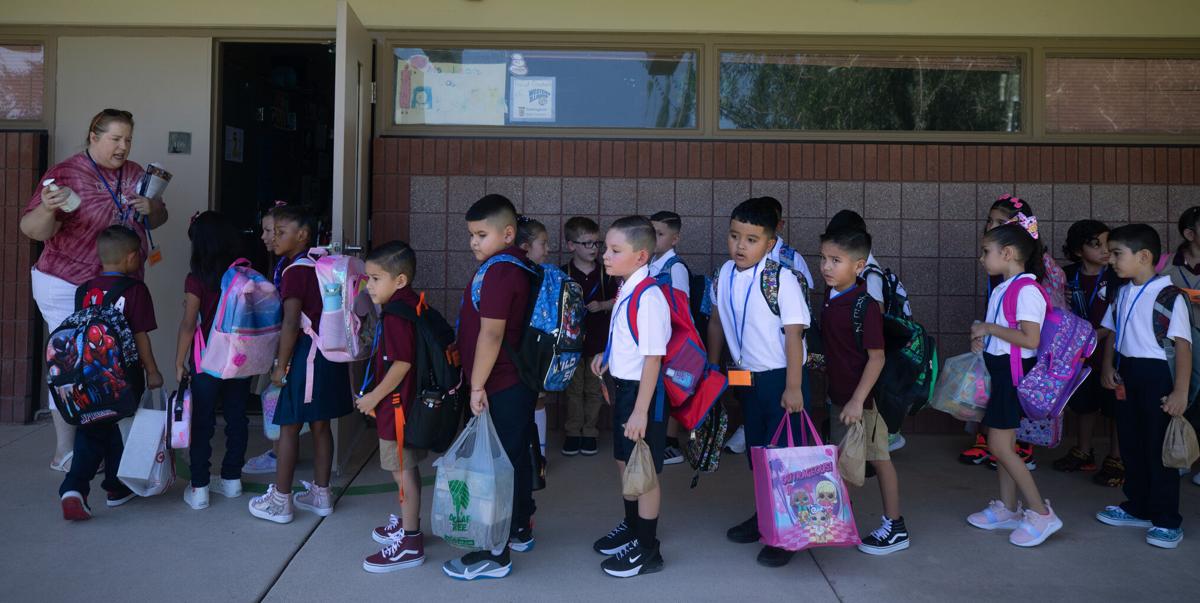 Photos First day of school at Elvira Elementary School, Sunnyside