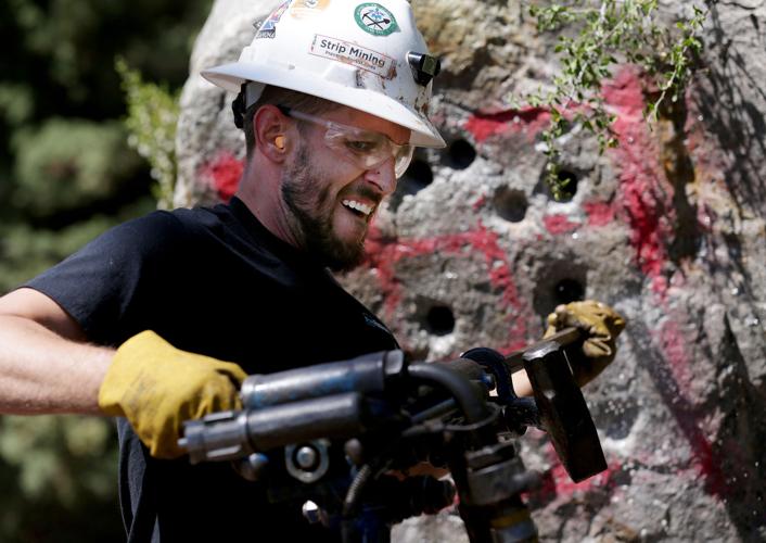 UA rock-drilling competition