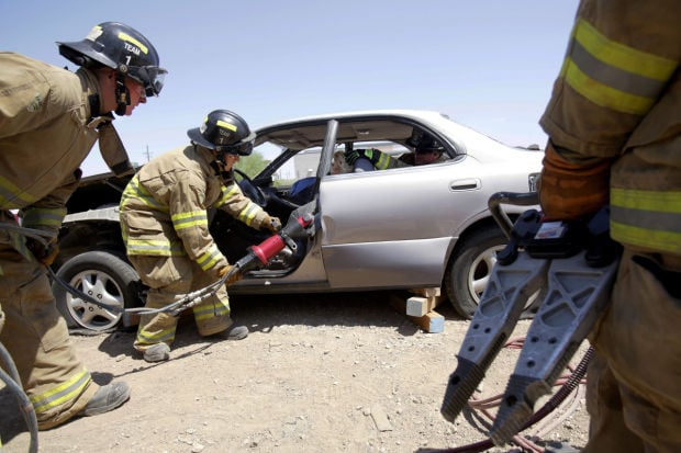 Northwest Fire recruits practice freeing trapped passengersPreparing for the worst