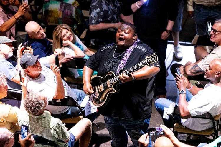 Playing to the crowd
