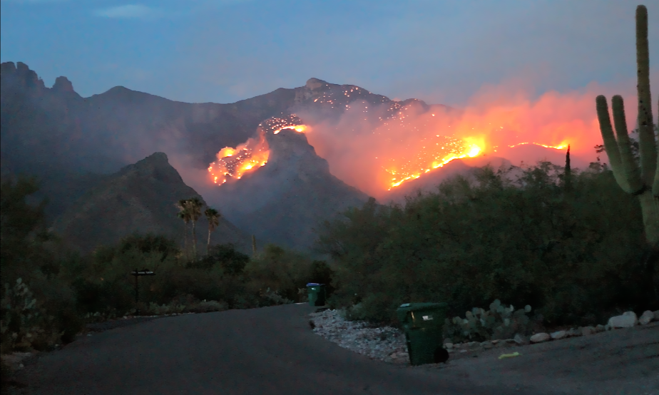 30 stunning reader photos of fire above Tucson | Wildfire | tucson.com