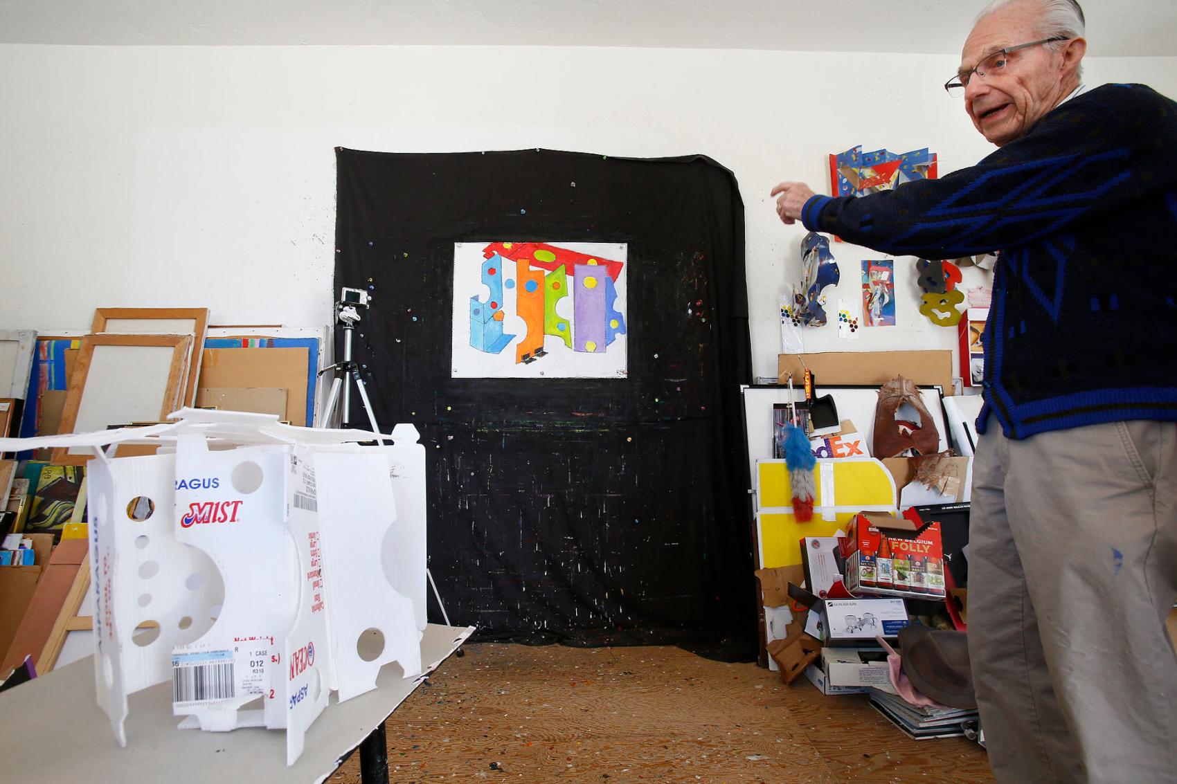 Artist Robert Barber