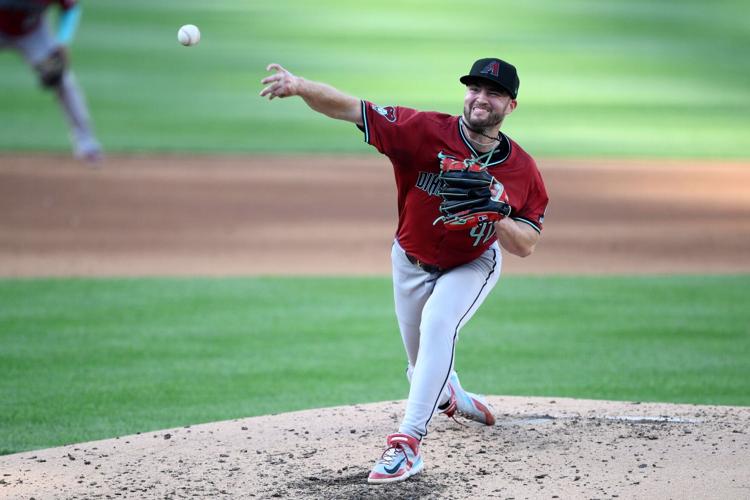Arizona Diamondbacks relief pitcher Bryce Jarvis