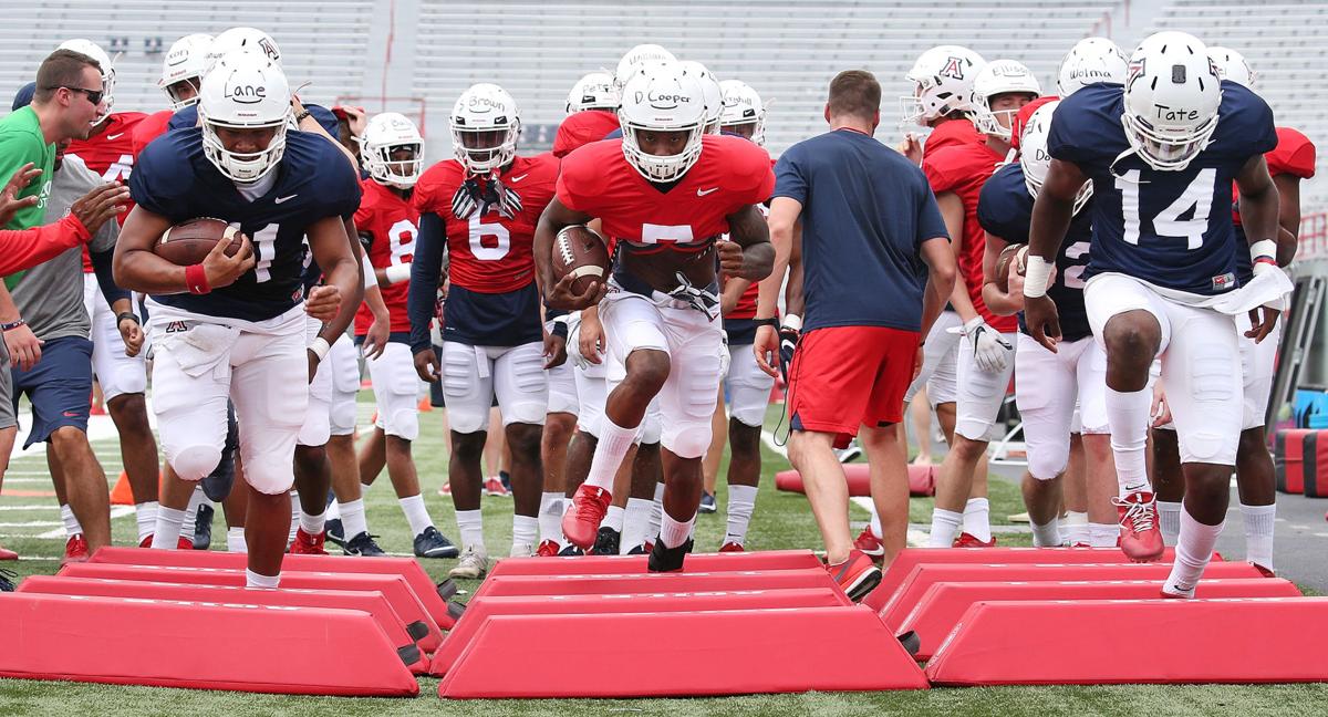 Arizona Wildcats football practice