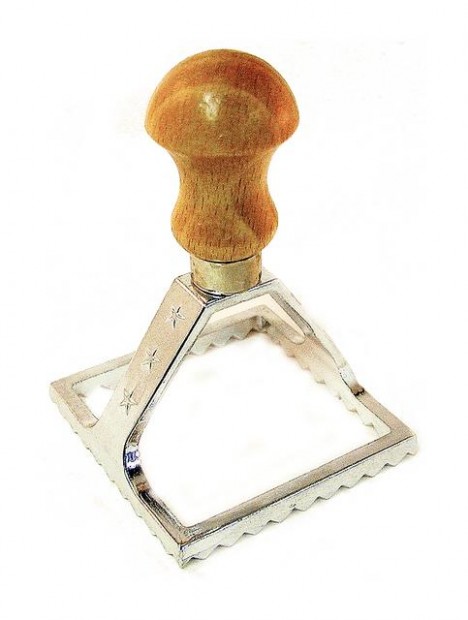 Local shop's ravioli cutter makes news  