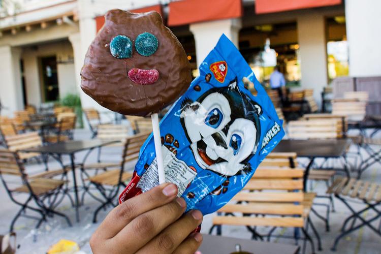 Mexican candy clown thing