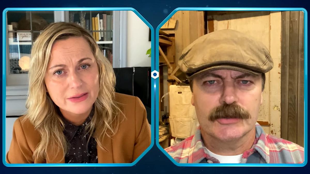 Leslie Knope & Ron Swanson Talk Social Distancing in 'Parks and Rec' Sneak Peek (VIDEO)