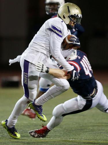 Sabino vs. Queen Creek American Leadership Academy in the 3A high school football championship