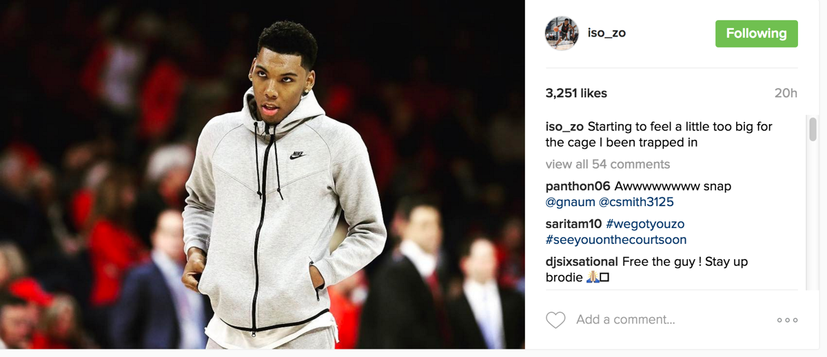Allonzo Trier Instagram