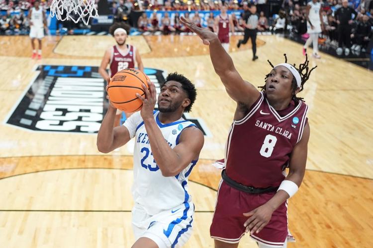 NCAA Santa Clara Kentucky Basketball