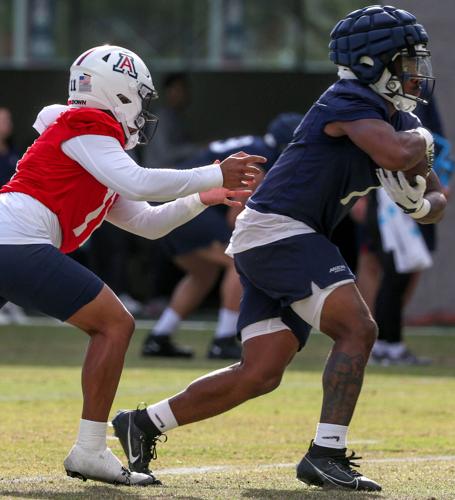 University of Arizona football practice