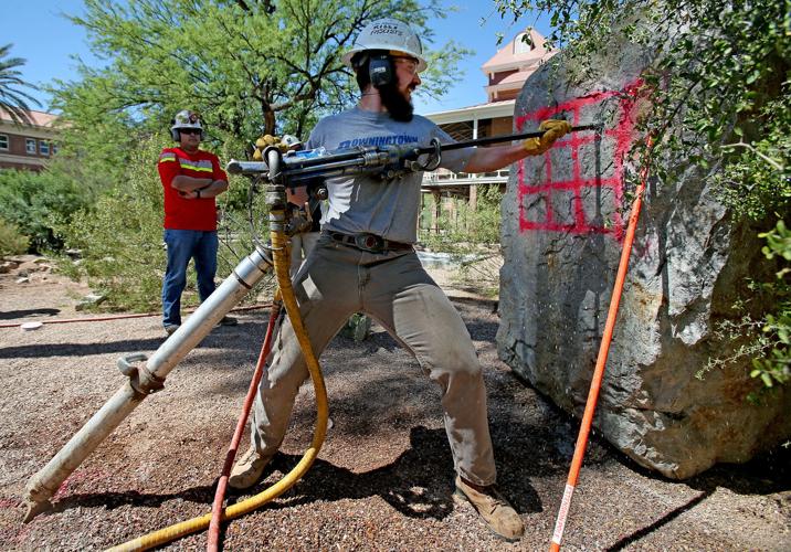 UA rock-drilling competition