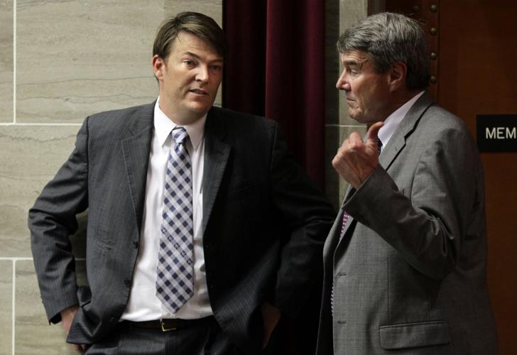 Rep. Todd Richardson attends final day of 2013 legislative session