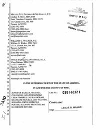 Brown Mackie legal complaint