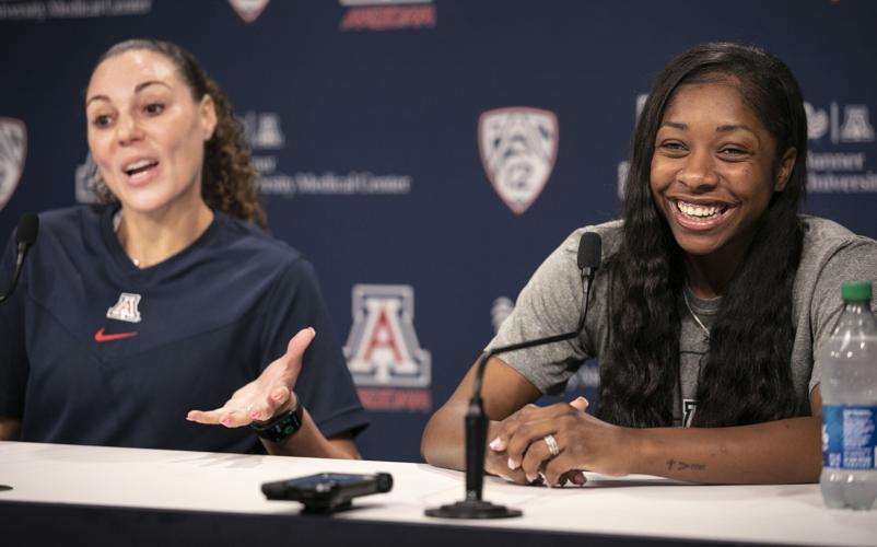 Adia Barnes, Aari McDonald, 2022 (copy)