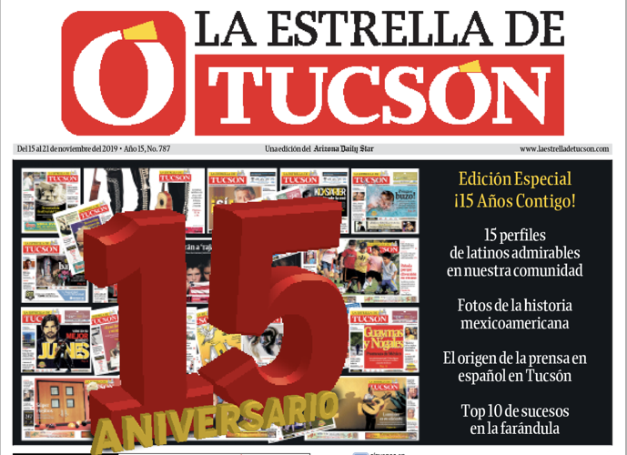 La Estrella de Tucsón edición 15 años