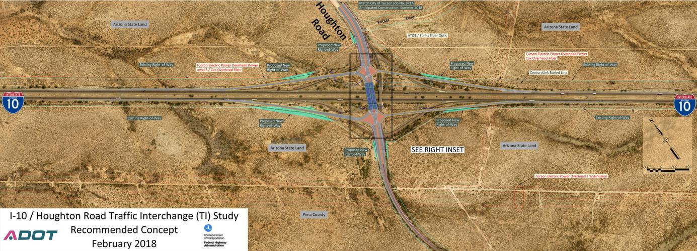 Road Runner Novel Tucson interchange planned for Houghton Road, I10