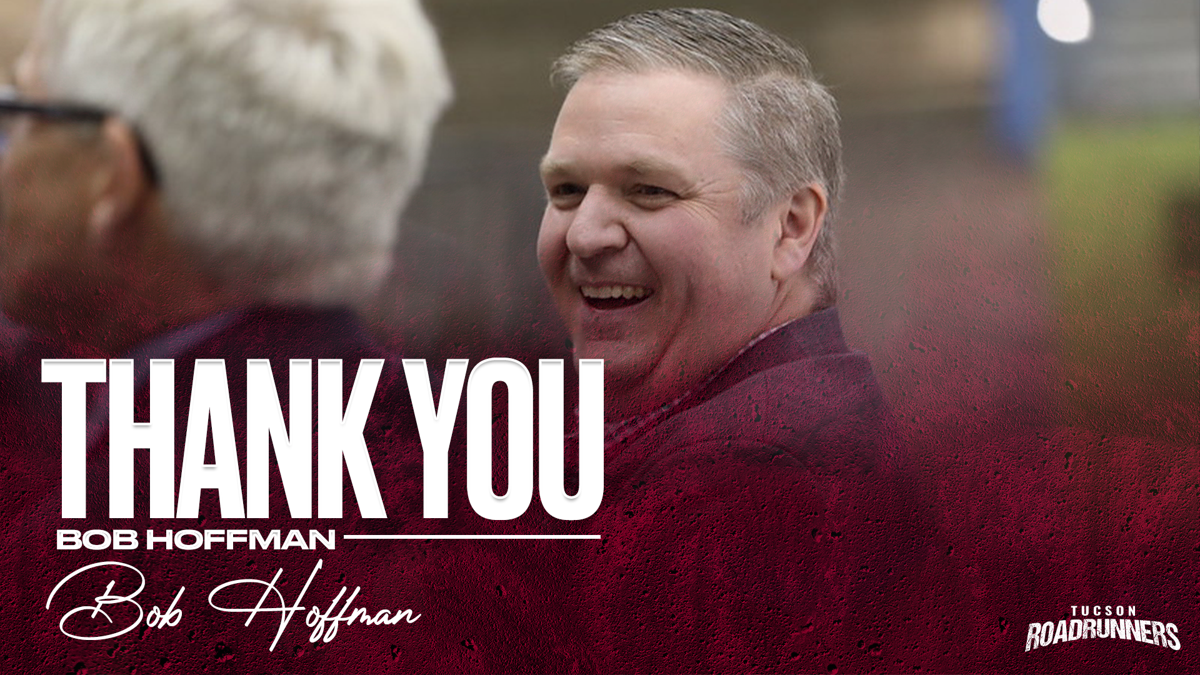 Roadrunners President Bob Hoffman to Step Down from His Role